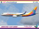 Boeing 737-8Q8 Air Jamaica / Caribbean Airlines (9Y-AJM)