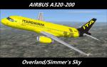 FS2004/FSX Overland/Simmer's Sky A320-200 Itapemirim Textures
