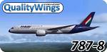 Quality Wings Boeing 787-8 Malev Textures