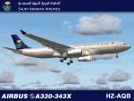 Saudi Arabian Airlines Airbus A330-343X (HZ-AQB)