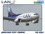 LAN Airlines (Operated by AIRES) Boeing 737-7Q8W (HK-4694)