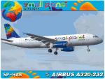 Small Planet Airlines Airbus A320-232 (SP-HAB) 