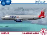 JetBlue Airbus A320-232 'Boston Red Sox theme' (N605JB)