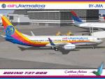 Boeing 737-8Q8 Air Jamaica / Caribbean Airlines (9Y-AJM)