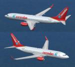 Boeing 737-8K2 Corendon PH-CDF package