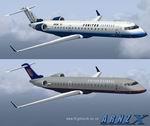 FSX United Express Bombardier CRJ700 Textures