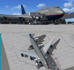 United Boeing 747-400 Package