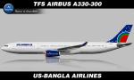 FSX/FS2004 TFS A330-300 US-Bangla Airlines Textures