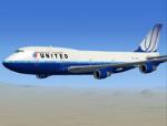 FSX Boeing 747-400 United Airlines Textures & Traffic