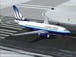 FSX
                  Boeing 737-600 United United Airlines new colors.