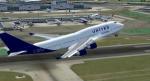 United Charter Boeing 747-400 