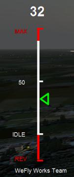 WeFly Throttle (On-Screen)