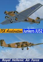 FSX Acceleration  Junkers Ju-52 RHAF Package