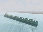FSX SE 1000 Foot Great Lakes Freighter Version 4 Freighter LAKE ERIE