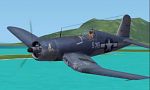 CFS2
            F4U1A_CORSAIR repaint: Nightbaron's Historical VMF-214"Black Sheep"
            