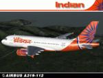 Indian Airlines Airbus A319-112 (VT-SCF) New Colors