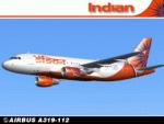 Indian Airlines Airbus A319-112 (VT-SCF) New Colors