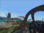 FS2004 Virtual Wingman Views Option for Fouga Magister 