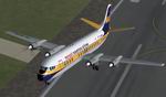 FS2004 Vanguard Merpati Nusantara second Vanguard livery Textures only.
