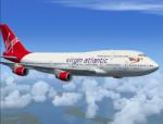 FSX Boeing 747-400 Virgin Atlantic Textures & Traffic