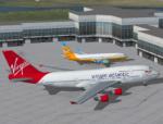 FSX Boeing 747-400 Virgin Atlantic Textures & Traffic