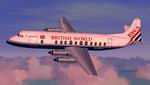 FS2004                   Viscount 806 British World (BAF livery) Textures only