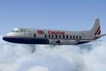 FS2004                   Viscount 806 Capital Airways Textures only.
