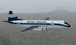 FS2004                   Viscount 814 BMA second livery Textures only