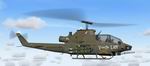 FS2004
                  AH-1S Cobra in 2 Vietnam-Deliveries Textures only