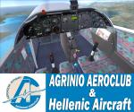 FSX/Scheibe SF 25 C-Falke Motor Glider "D-KBW"Agrinion Aeroclub Package. 