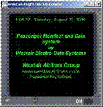 Passenger
                  Manifest & Data System.