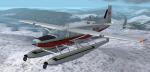 Whitestar Adventure Outfitters textures for default Cessna 208 Caravan Amphibian