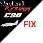 FSX/P3D Beechcraft King Air C90 V4 FIX v2