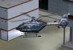 FS2004/FSX EC-135 Polizei Berlin Wotan Photoreal Texture