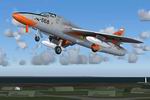 FS2004
                  / FS2002 Hawker Hunter T8 XF991/688/LM of 764sqn FAA Textures
                  Only