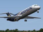 Aeropostal Skysimulations McDonnell-Douglas DC-9-51 (YV136T) El Zuliano Textures.