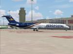 FS2004 Aeropostal McDonnell-Douglas MD-82 YV445T Textures