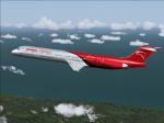 Aserca Airlines McDonnell-Douglas MD-83 YV493T Textures