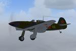 FSX/FS2004 Yak-1 of the Russian female ace Lidya Litvak Updated Package