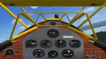 FSX Panel for Yellow Boeing Stearman 