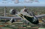 FS2004/2002
                  Fairchild A-10 Thunderbolt II A-10 Black Lightning Textures
                  only