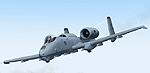 FS2004
                  Fairchild Republic A-10A "Warthog" 81-0963 Spangdahlem