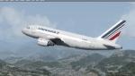 FSX/P3D Airbus A318-111 Air France with HD textures