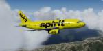 FSX/P3D Airbus A319-100 Spirit Airlines package