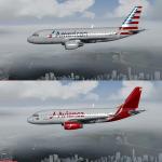 FSX/P3D Airbus A319-100 Sharklets Updated Package