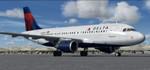 FSX/P3D A319-114 Delta Airlines Package