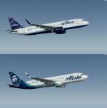 FSX/P3D Airbus A320-200 sharklets Updated Package
