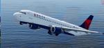 FSX/P3D Airbus A320-200 Delta Air Lines package