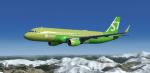FSX/P3D Airbus A320-200 Sharklets S7 Siberian Airlines package