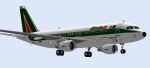 FS2000
                  ALITALIA A320-211 